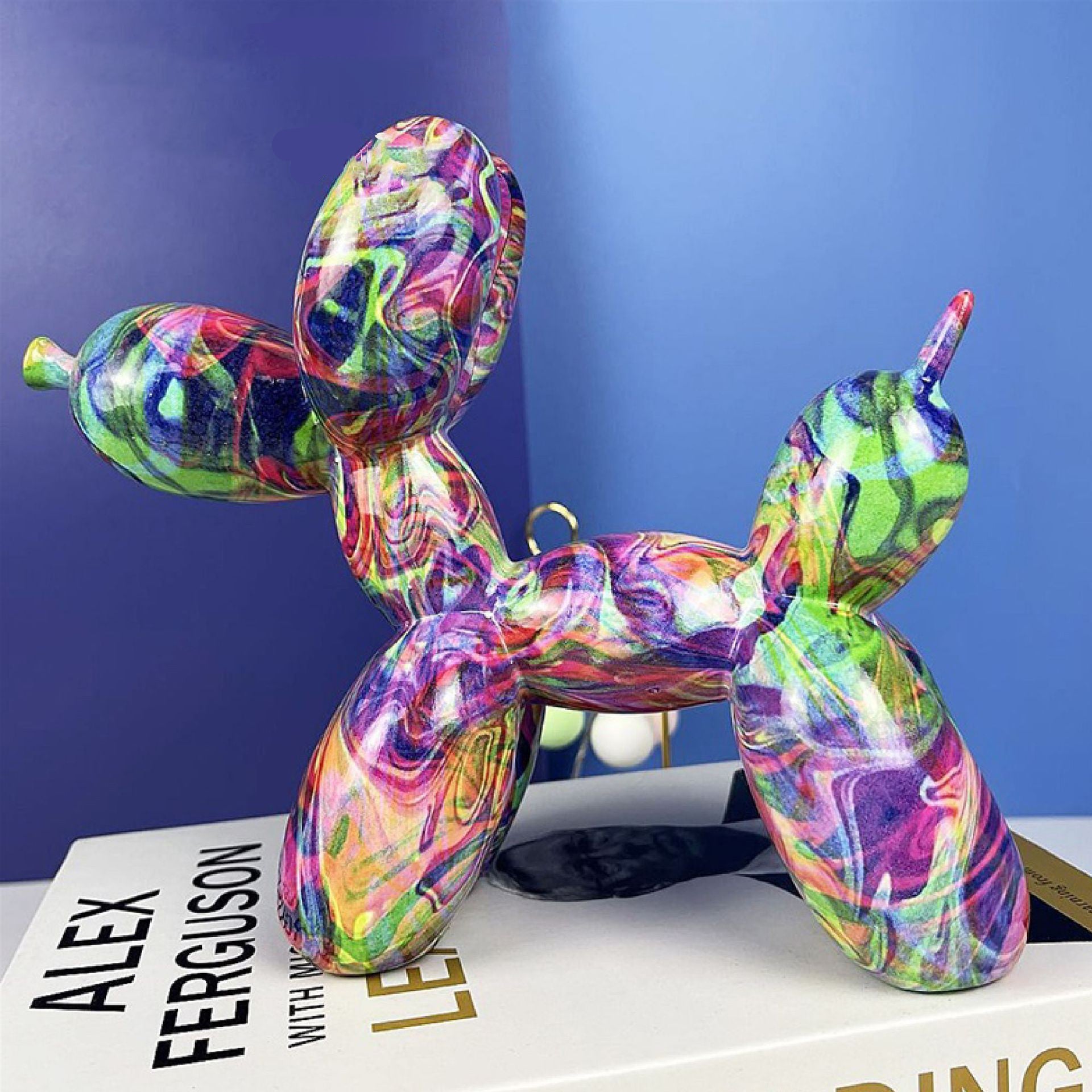 Balloon Dog Resin Ornaments Creative European-Style Home Living Room Soft Furnishing Crafts Desktop Decorations
