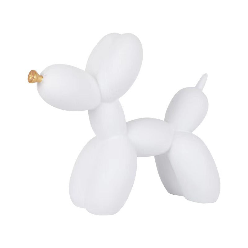 Fluid Balloon Dog Resin Decoration Creative Living Room Home Crafts Desktop Decoration