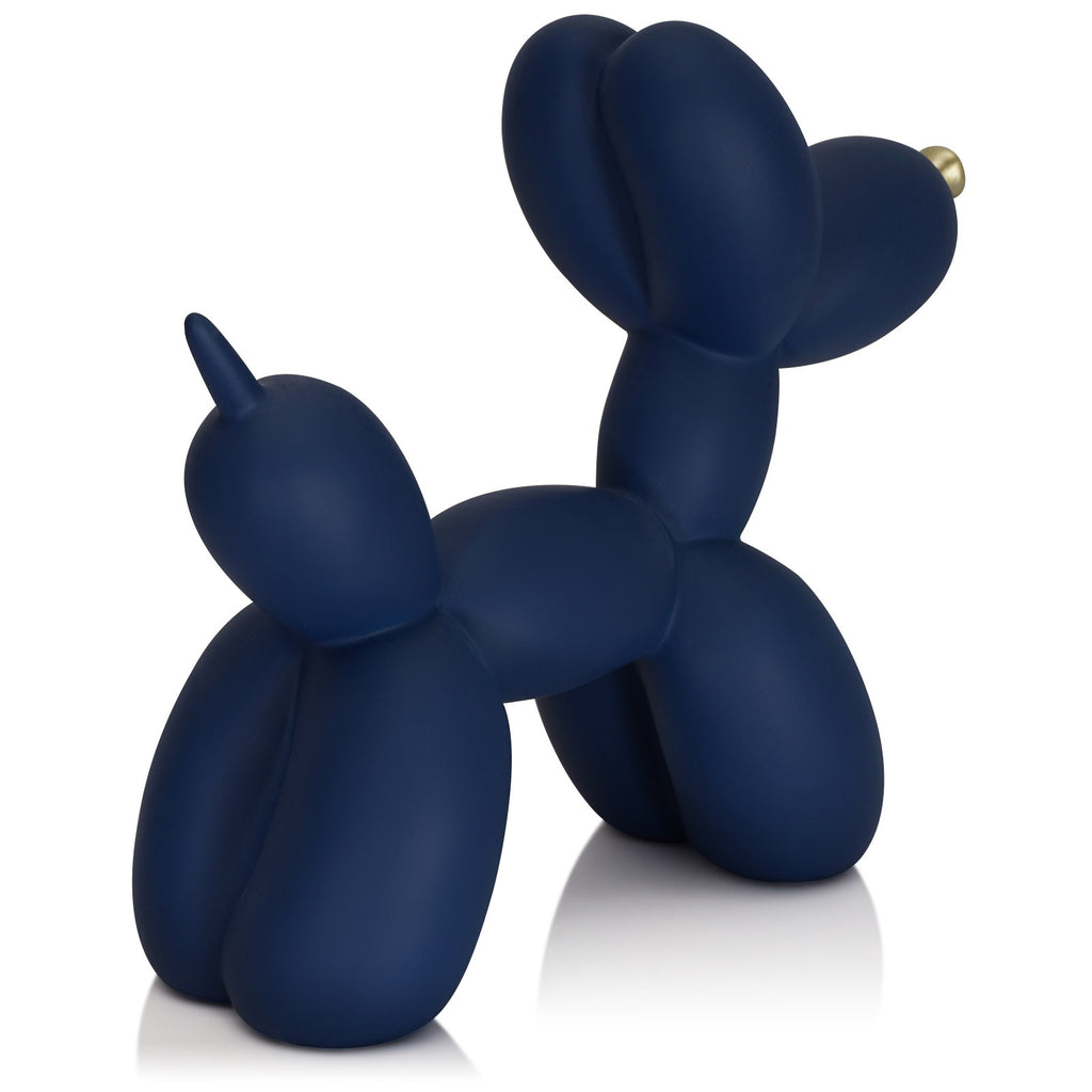 Simple purple balloon dog home decoration