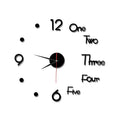 Acrylic Wall Clock Mirror Wall Sticker Clock Home Background Wall Living Room Decorative Clock