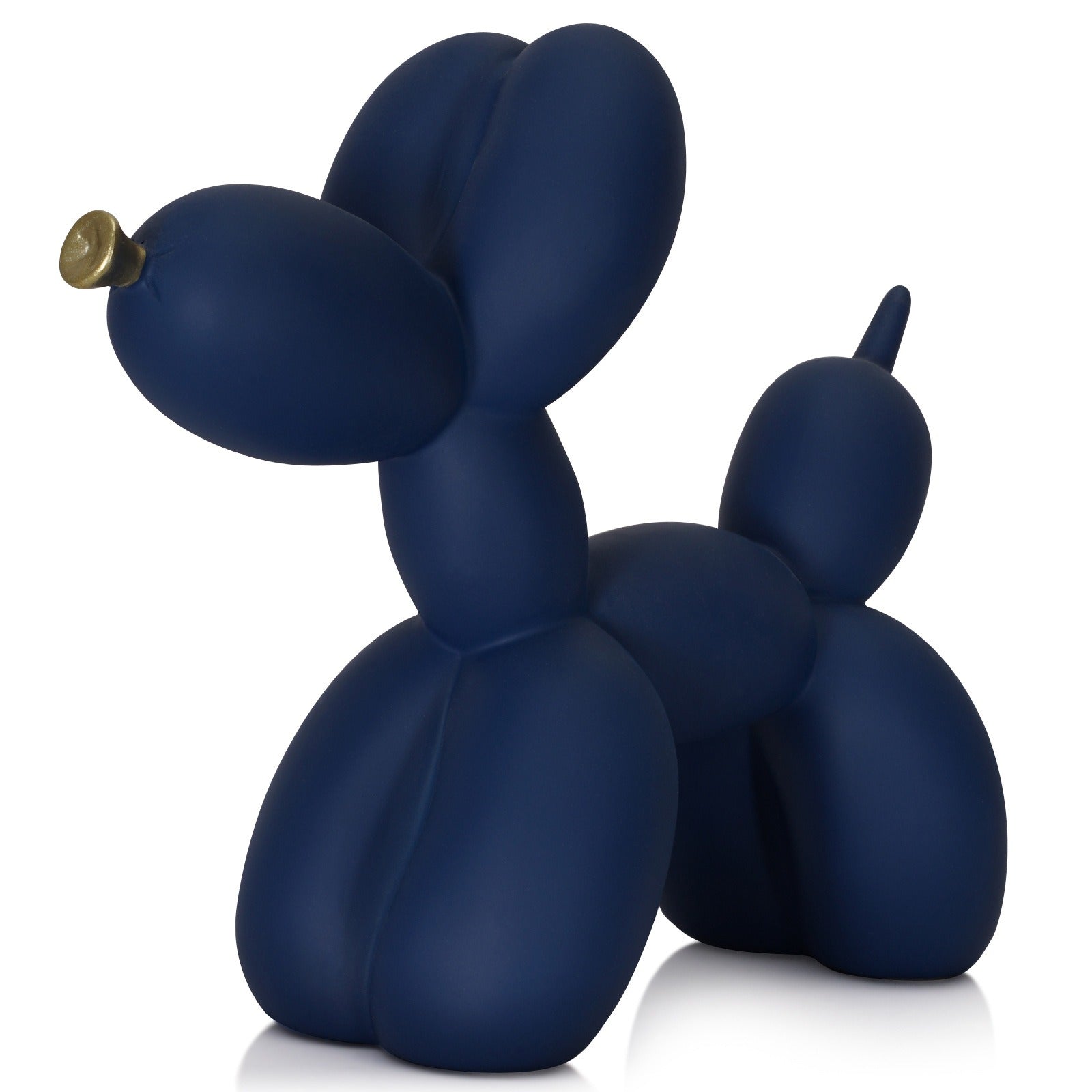 Simple purple balloon dog home decoration