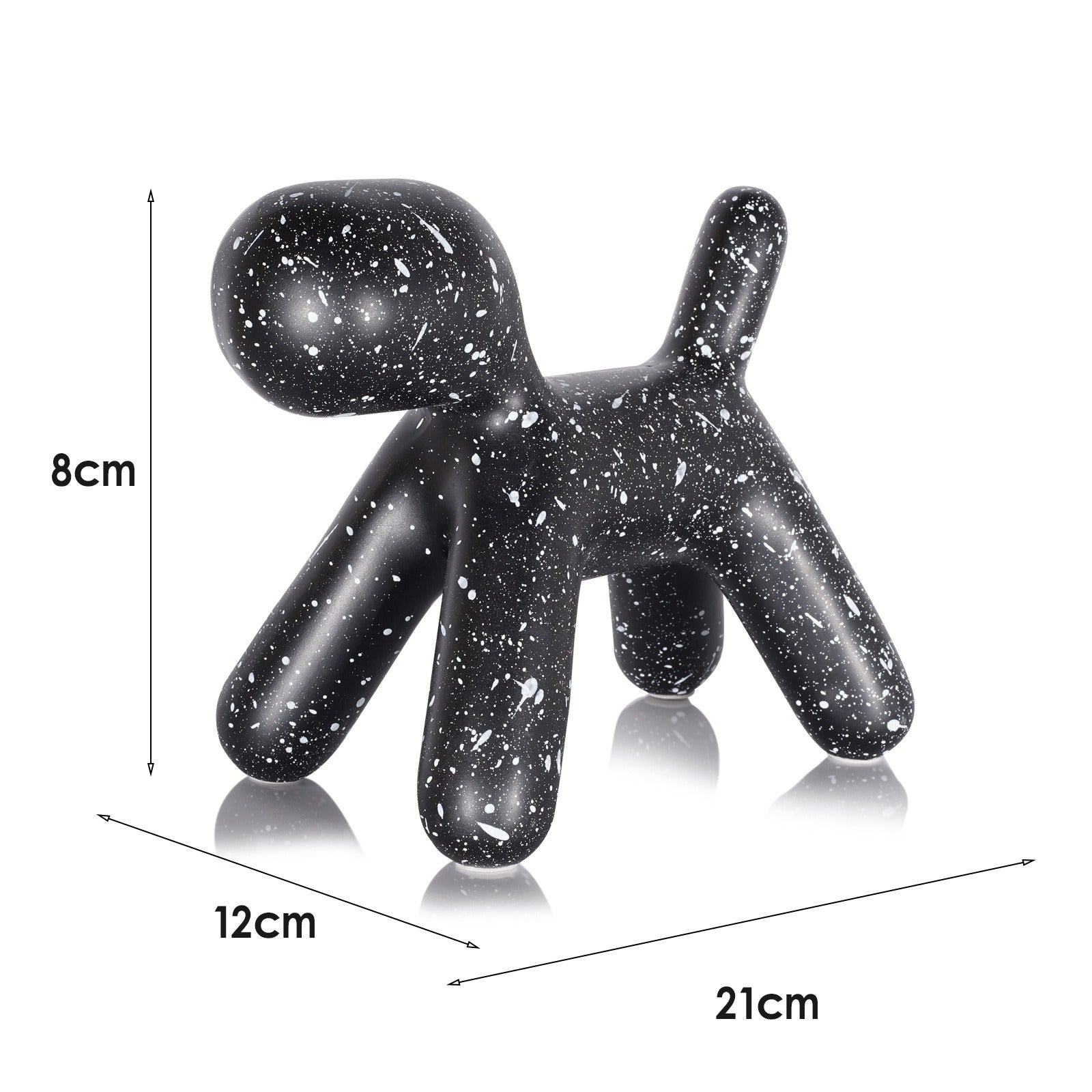 Small Spotted Dog Resin Home Decoration